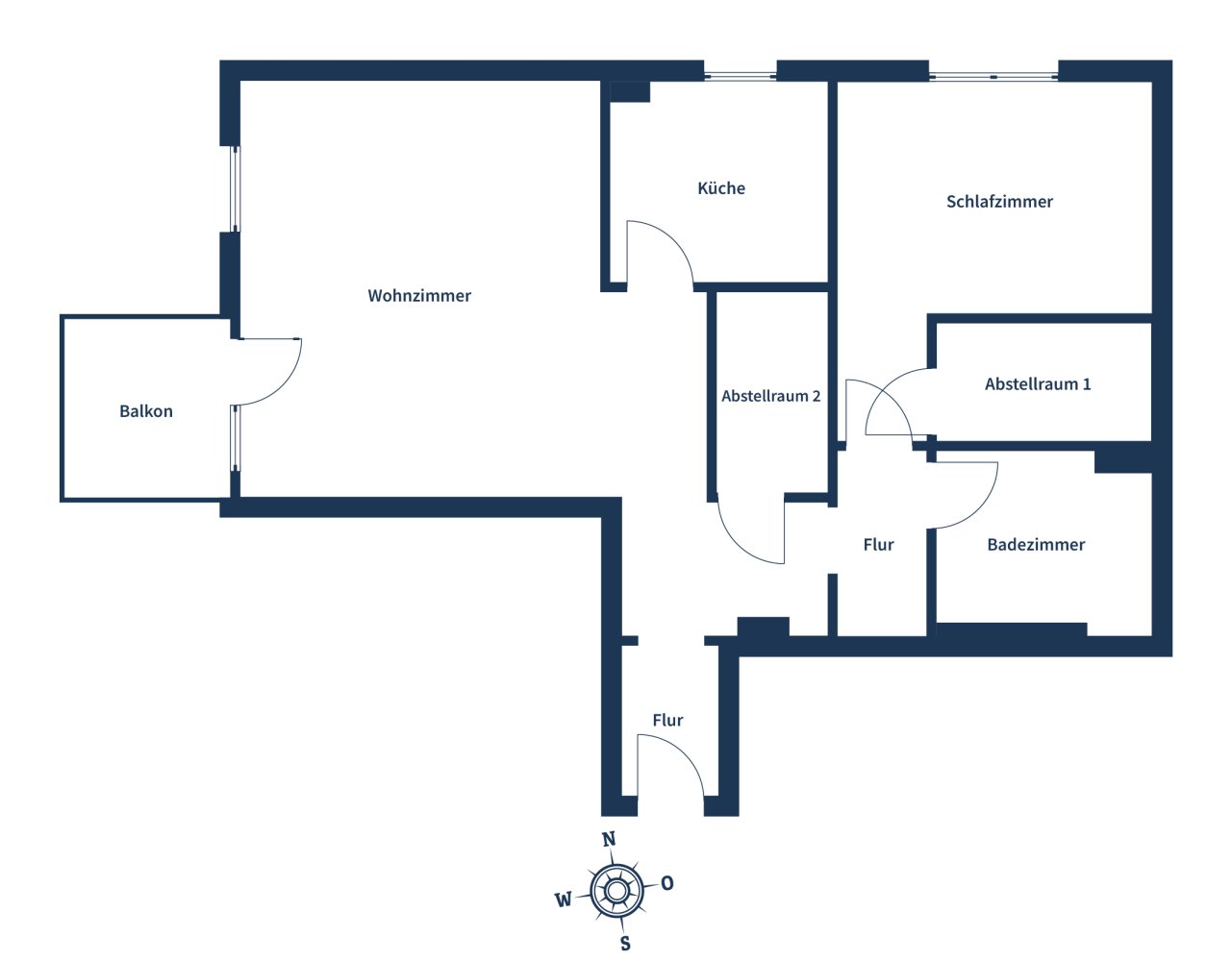 1 Schlafzimmer Wohnung in Leipzig, Germany, Nr. 310503