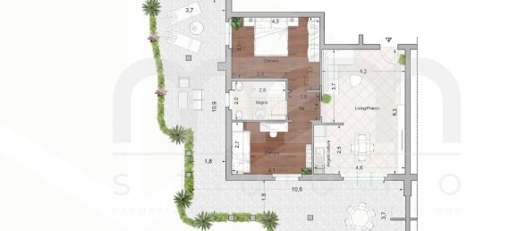 4 rooms Penthouse in Montesilvano, Italy No. 28360 16