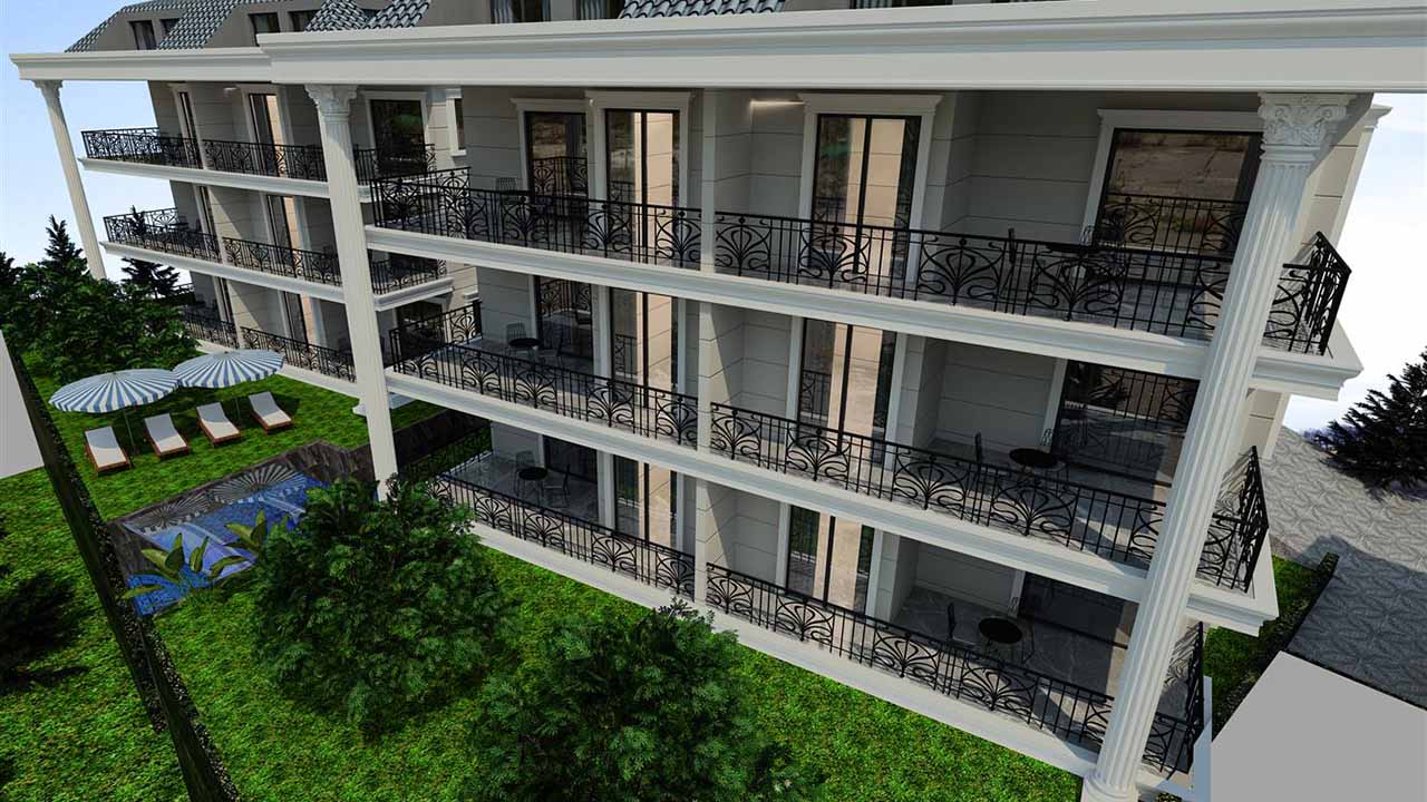 Wohnung 2+1 in Elite Sun Villas Garden, Alanya, Turkey, Nr. 35043