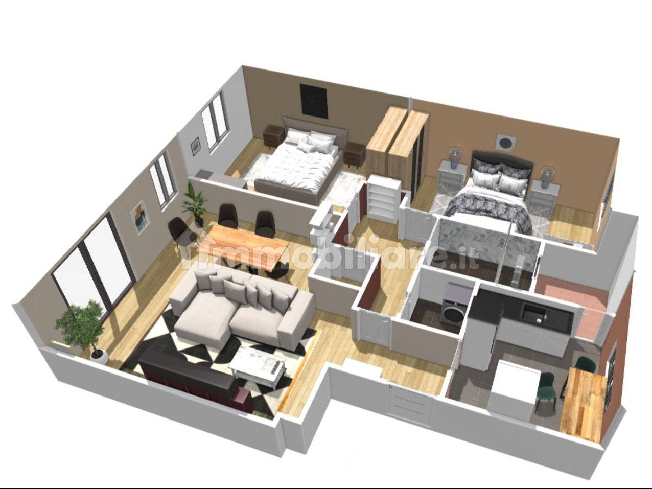 Apartamento T3 em Milan, Italy N.º 240695