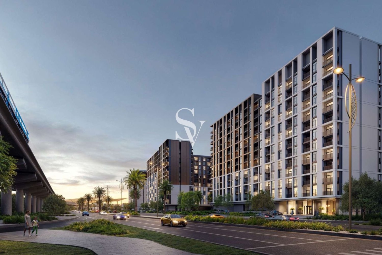 Apartamento T3 em Dubai, UAE N.º 124776
