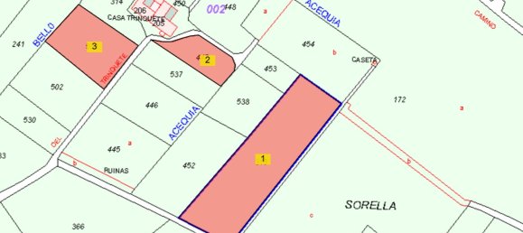 6907m² Land in Almoines, Spain No. 175718 2
