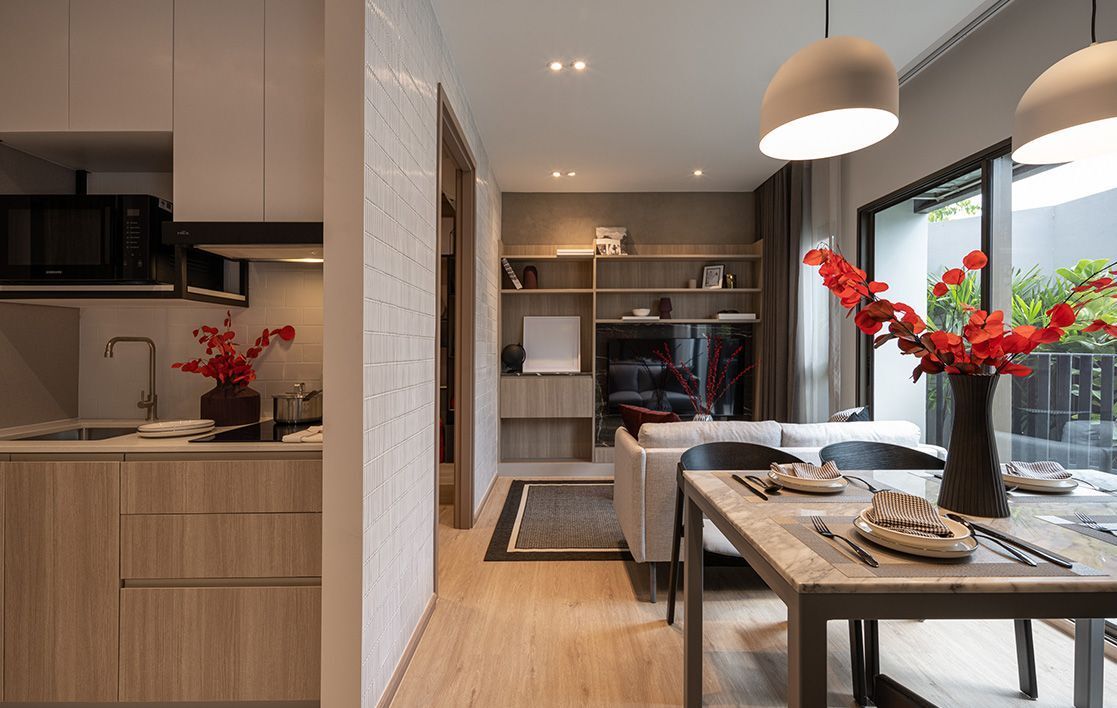 Apartamento com 2 quartos em condomínio em Lat Phrao, Thailand N.º 67877