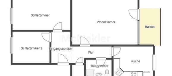 2 bedrooms Apartment in Nordfriesland, Germany No. 72630 7