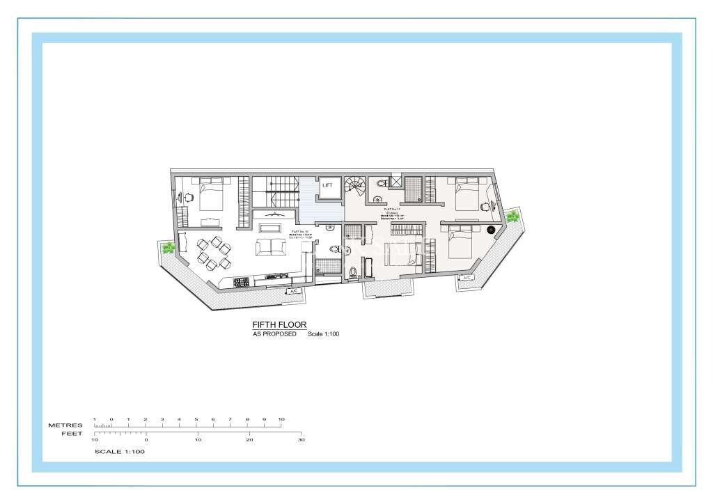 1 Schlafzimmer Penthouse in Marsalforn, Malta, Nr. 823
