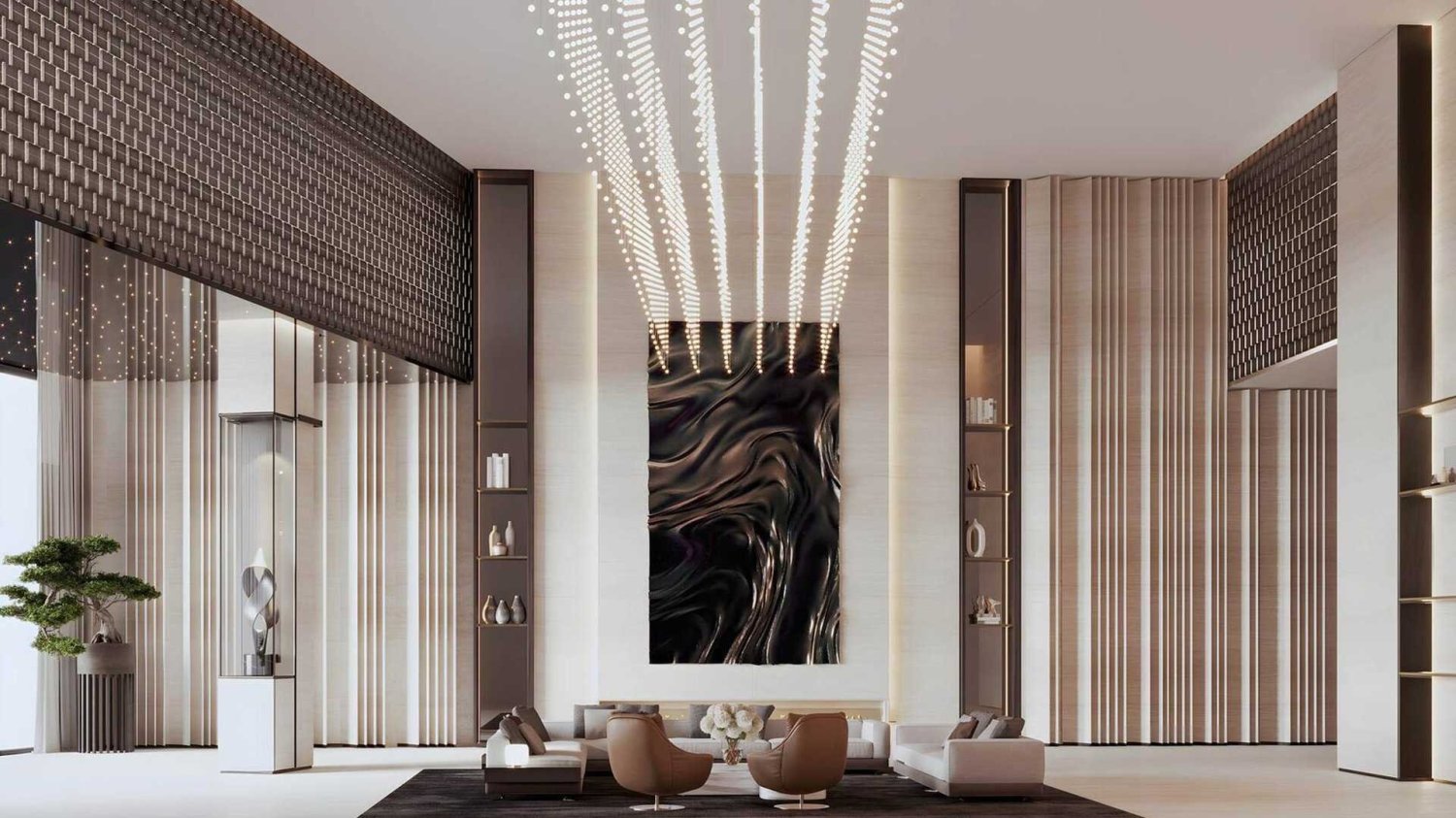 Квартира с 1 спальней в ONE BY BINGHATTI, Бизнес-Бэй, ОАЭ № 62738