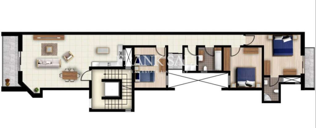 3 bedrooms Apartment in Marsalforn, Malta No. 1017