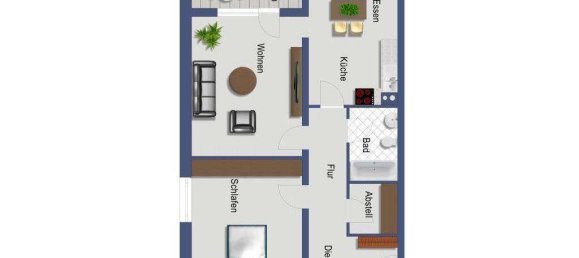 2-salle Appartement à Cologne, Germany No. 212048 7