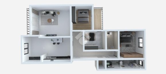 4 rooms Apartment in Reggio Calabria, Italy No. 9120 17