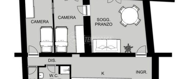 Apartamento T2 em Naples, Italy N.º 31559 23