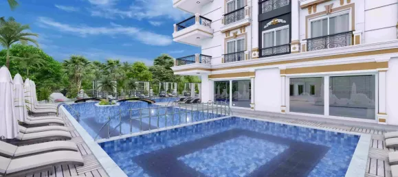 Квартира 1+1 в Авсаллар, Турция № 22556 5