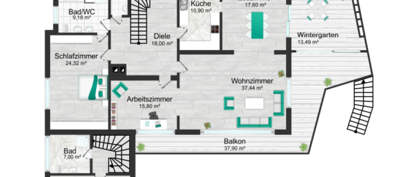 5 bedrooms Villa in Rhein-Neckar-Kreis, Germany No. 276926 2