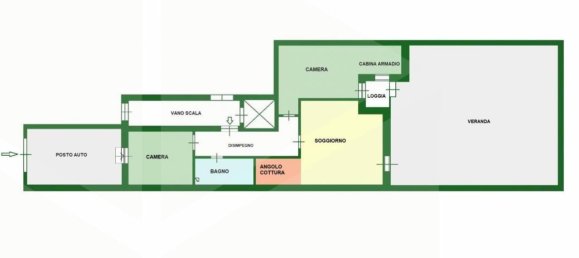 3غرفة شقة في Andria, Italy رقم 16444 3