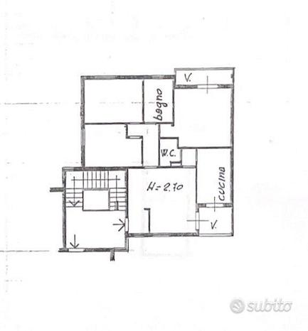 Apartamento de 4 divisões em Oristano, Italy N.º 272159