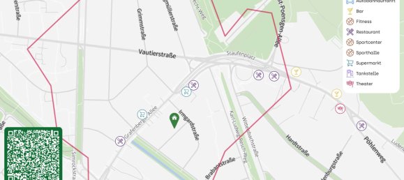 Дуплекс с 2 спальнями в Дюссельдорф, Германия № 112864 27