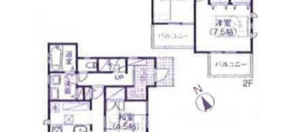 4 غرف نوم منزل في Saitama, Japan رقم 1869 2