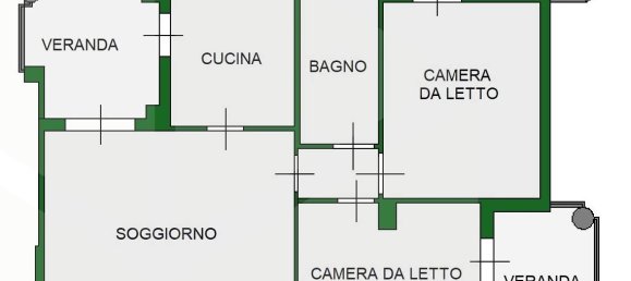 3-Zimmer Wohnung in Andria, Italy, Nr. 13126 2
