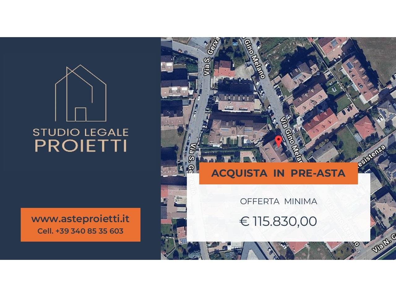 4 Schlafzimmer Wohnung in Brandizzo, Italy, Nr. 308650