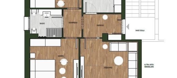 3غرفة شقة في Rome, Italy رقم 70630 23