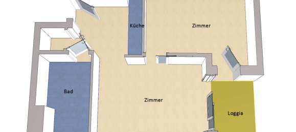 Apartamento de 2 habitaciónes en Tiergarten, Germany No. 355586 7