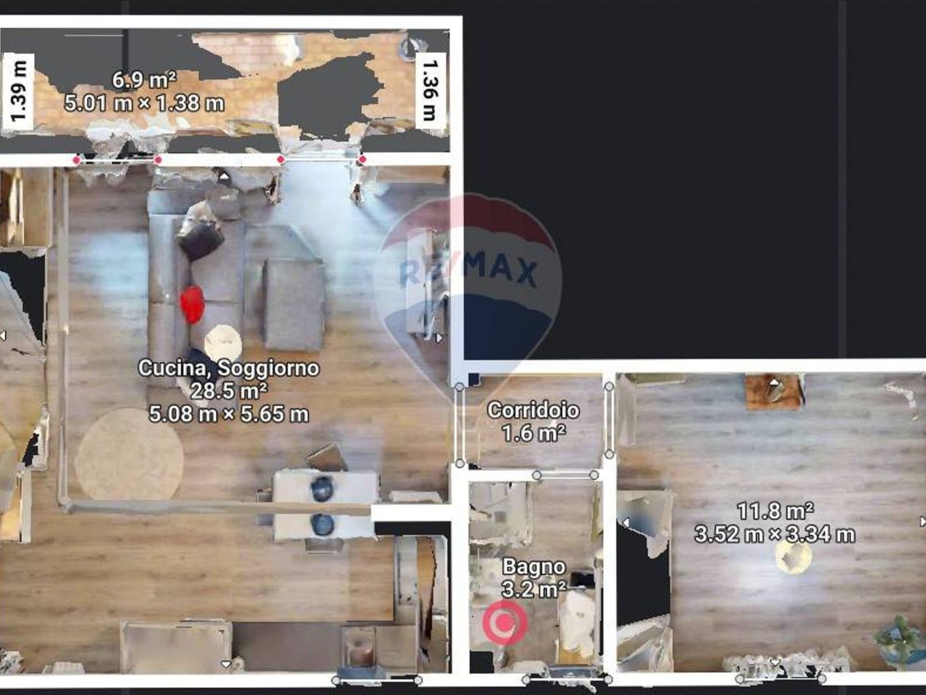 1 Schlafzimmer Wohnung in Cernusco sul Naviglio, Italy, Nr. 352709