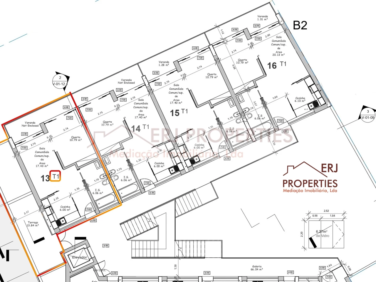 Apartamento de 1 dormitorio en Altura, Portugal No. 138703