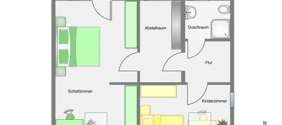Дом с 2 спальнями в Баден-Вюртемберг, Германия № 63105 22
