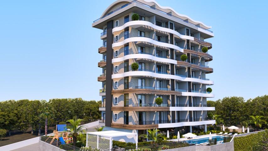 2 rooms Apartment in Avsallar, Turkey No. 14556