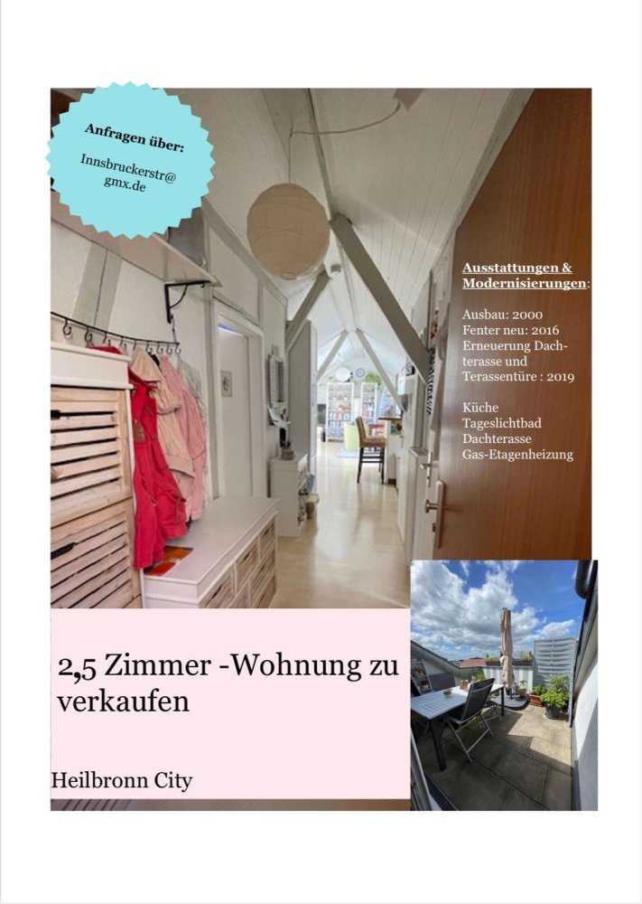 1 chambre Appartement à Heilbronn, Germany No. 264562