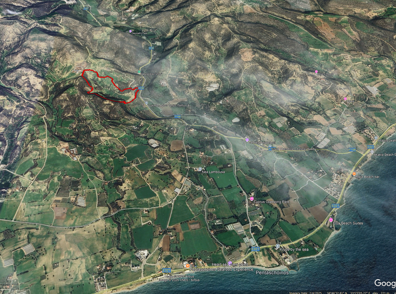 Terreno em Agios Theodoros, Cyprus N.º 67846