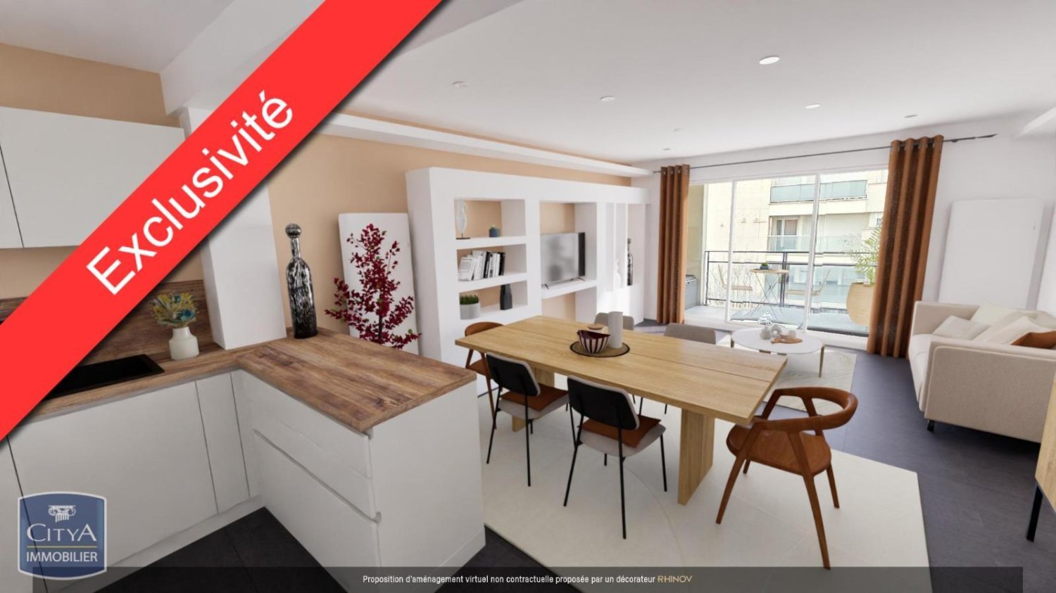 Apartamento de 1 dormitorio en Reims, France No. 252794