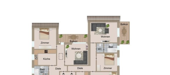 6 bedrooms Apartment in Monchengladbach, Germany No. 50072 33