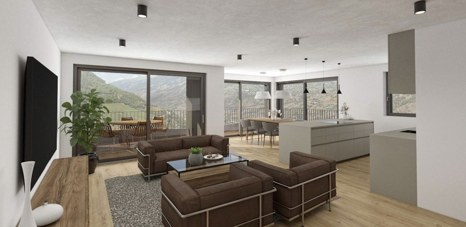 2 bedrooms Apartment in Visp, Switzerland No. 298