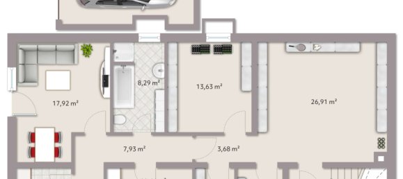 4 غرف نوم بنغالو في Regensburg, Germany رقم 116585 8