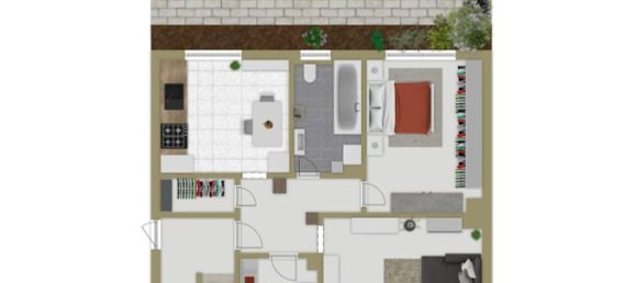 2 غرف نوم شقة في Duren, Germany رقم 364550 12