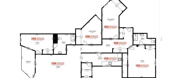 Квартира с 4 спальнями в Пальма-де-Майорка, Испания № 47221 54