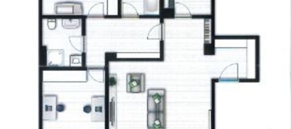 3-salle Appartement à Milan, Italy No. 241473 23