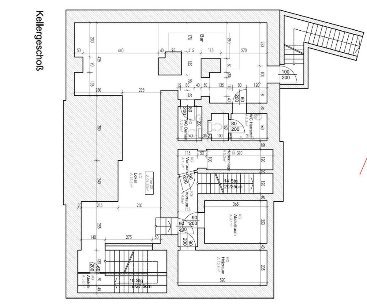 Коммерческая недвижимость 90м² в Грац, Австрия № 232066