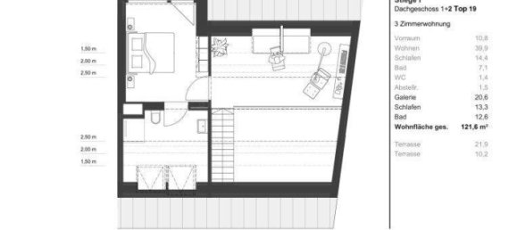 3 rooms Penthouse in Vienna, Austria No. 253434 14