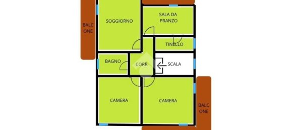 4-Zimmer Wohnung in Civitanova Marche, Italy, Nr. 268958 26