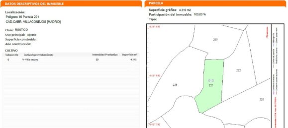 4310m² Land in Madrid, Spain No. 175986 4
