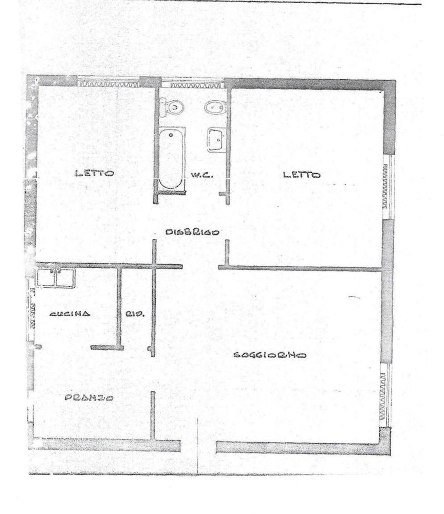 3 rooms Apartment in Pordenone, Italy No. 99019