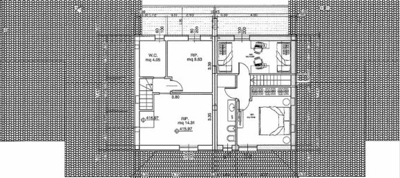 Квартира с 2 спальнями в Пезаро э Урбино, Италия № 122373 22