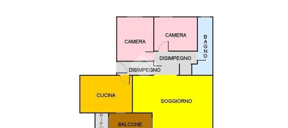 3 rooms Apartment in Monza, Italy No. 288246 17
