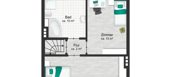 Casa de 5 divisões em Bremerhaven, Germany N.º 297917 10