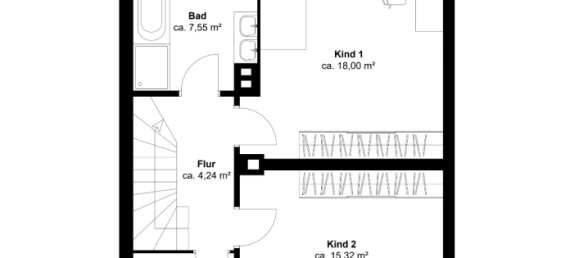 3 غرف نوم تاون هاوس في Dortmund, Germany رقم 318606 7