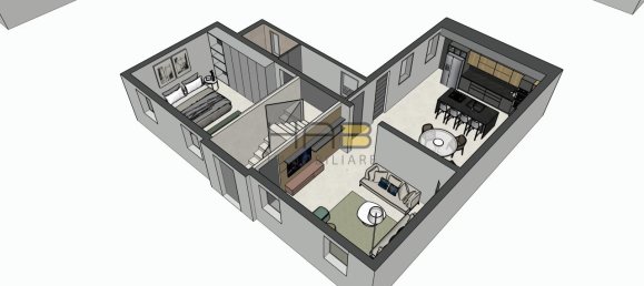 3 rooms Penthouse in Padua, Italy No. 91172 4