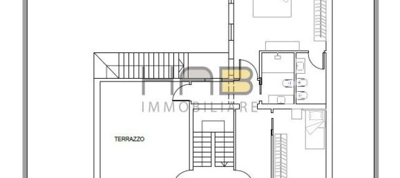 3 rooms Penthouse in Padua, Italy No. 91172 12