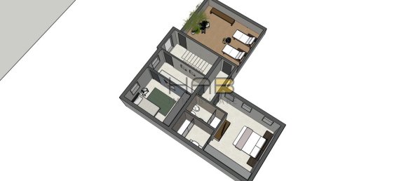 3 rooms Penthouse in Padua, Italy No. 91172 10