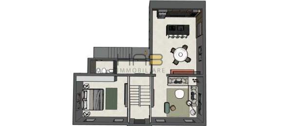 3 rooms Penthouse in Padua, Italy No. 91172 5